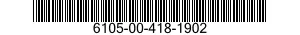 6105-00-418-1902 ARMATURE,MOTOR 6105004181902 004181902
