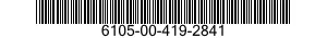 6105-00-419-2841  6105004192841 004192841