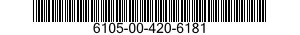 6105-00-420-6181  6105004206181 004206181
