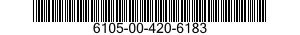 6105-00-420-6183  6105004206183 004206183