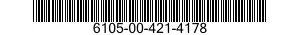 6105-00-421-4178  6105004214178 004214178