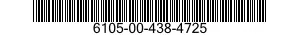 6105-00-438-4725  6105004384725 004384725