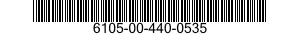 6105-00-440-0535  6105004400535 004400535