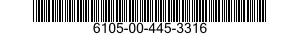 6105-00-445-3316  6105004453316 004453316