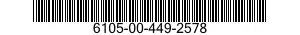 6105-00-449-2578  6105004492578 004492578