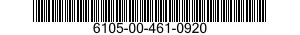 6105-00-461-0920 MOTOR,DIRECT CURRENT 6105004610920 004610920