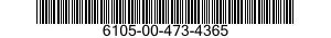 6105-00-473-4365  6105004734365 004734365