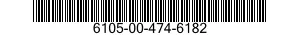 6105-00-474-6182  6105004746182 004746182