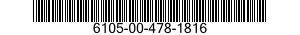 6105-00-478-1816  6105004781816 004781816