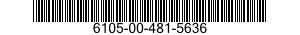 6105-00-481-5636  6105004815636 004815636