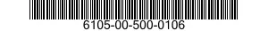 6105-00-500-0106  6105005000106 005000106