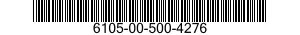 6105-00-500-4276  6105005004276 005004276