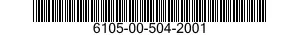 6105-00-504-2001  6105005042001 005042001