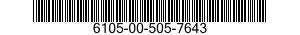 6105-00-505-7643  6105005057643 005057643