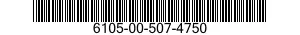 6105-00-507-4750  6105005074750 005074750