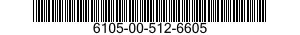 6105-00-512-6605  6105005126605 005126605