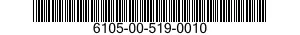 6105-00-519-0010 STATOR,MOTOR 6105005190010 005190010
