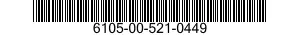 6105-00-521-0449  6105005210449 005210449