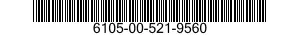 6105-00-521-9560 MOTOR,ALTERNATING CURRENT 6105005219560 005219560