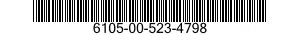 6105-00-523-4798  6105005234798 005234798
