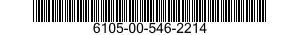 6105-00-546-2214  6105005462214 005462214