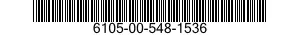 6105-00-548-1536 MOTOR,DIRECT CURRENT 6105005481536 005481536