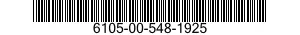 6105-00-548-1925 MOTOR,ALTERNATING CURRENT 6105005481925 005481925