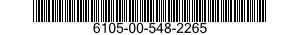 6105-00-548-2265 MOTOR,ALTERNATING CURRENT 6105005482265 005482265