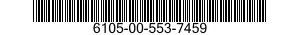 6105-00-553-7459 MOTOR,DIRECT CURRENT 6105005537459 005537459