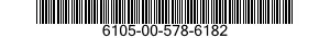 6105-00-578-6182  6105005786182 005786182