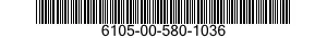 6105-00-580-1036  6105005801036 005801036