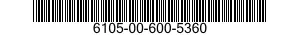 6105-00-600-5360  6105006005360 006005360