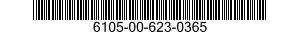 6105-00-623-0365 MOTOR,DIRECT CURRENT 6105006230365 006230365