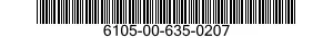 6105-00-635-0207  6105006350207 006350207