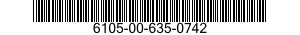 6105-00-635-0742  6105006350742 006350742