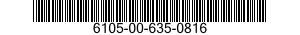 6105-00-635-0816  6105006350816 006350816