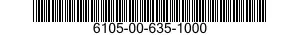 6105-00-635-1000  6105006351000 006351000