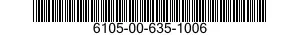 6105-00-635-1006  6105006351006 006351006