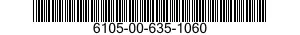 6105-00-635-1060  6105006351060 006351060