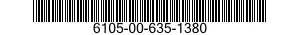 6105-00-635-1380  6105006351380 006351380