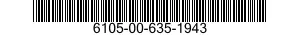 6105-00-635-1943  6105006351943 006351943
