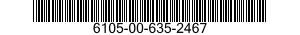 6105-00-635-2467  6105006352467 006352467