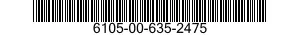 6105-00-635-2475  6105006352475 006352475