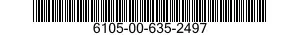 6105-00-635-2497  6105006352497 006352497