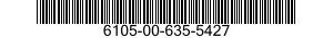 6105-00-635-5427 MOTOR,DIRECT CURRENT 6105006355427 006355427
