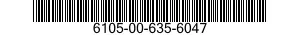 6105-00-635-6047  6105006356047 006356047