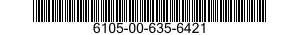 6105-00-635-6421  6105006356421 006356421