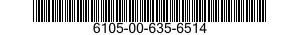 6105-00-635-6514  6105006356514 006356514