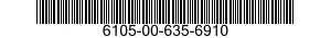 6105-00-635-6910  6105006356910 006356910