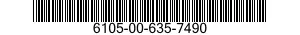 6105-00-635-7490 ROTOR,MOTOR 6105006357490 006357490